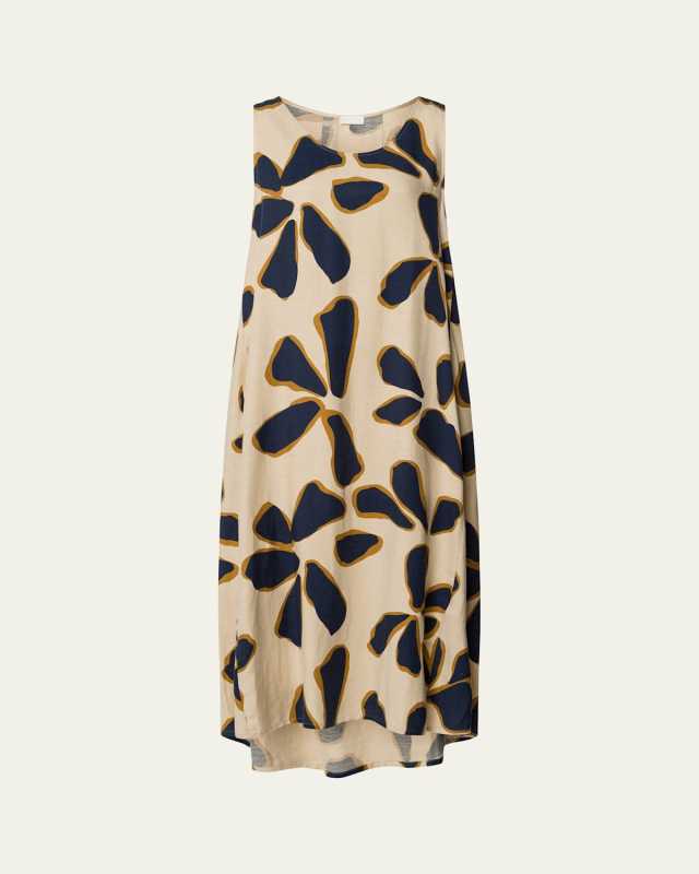 Urban Casuals Floral-Print Midi Dress